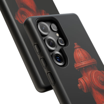 Red Fire Hydrant Phone Case — Tough Protective iPhone Cover
