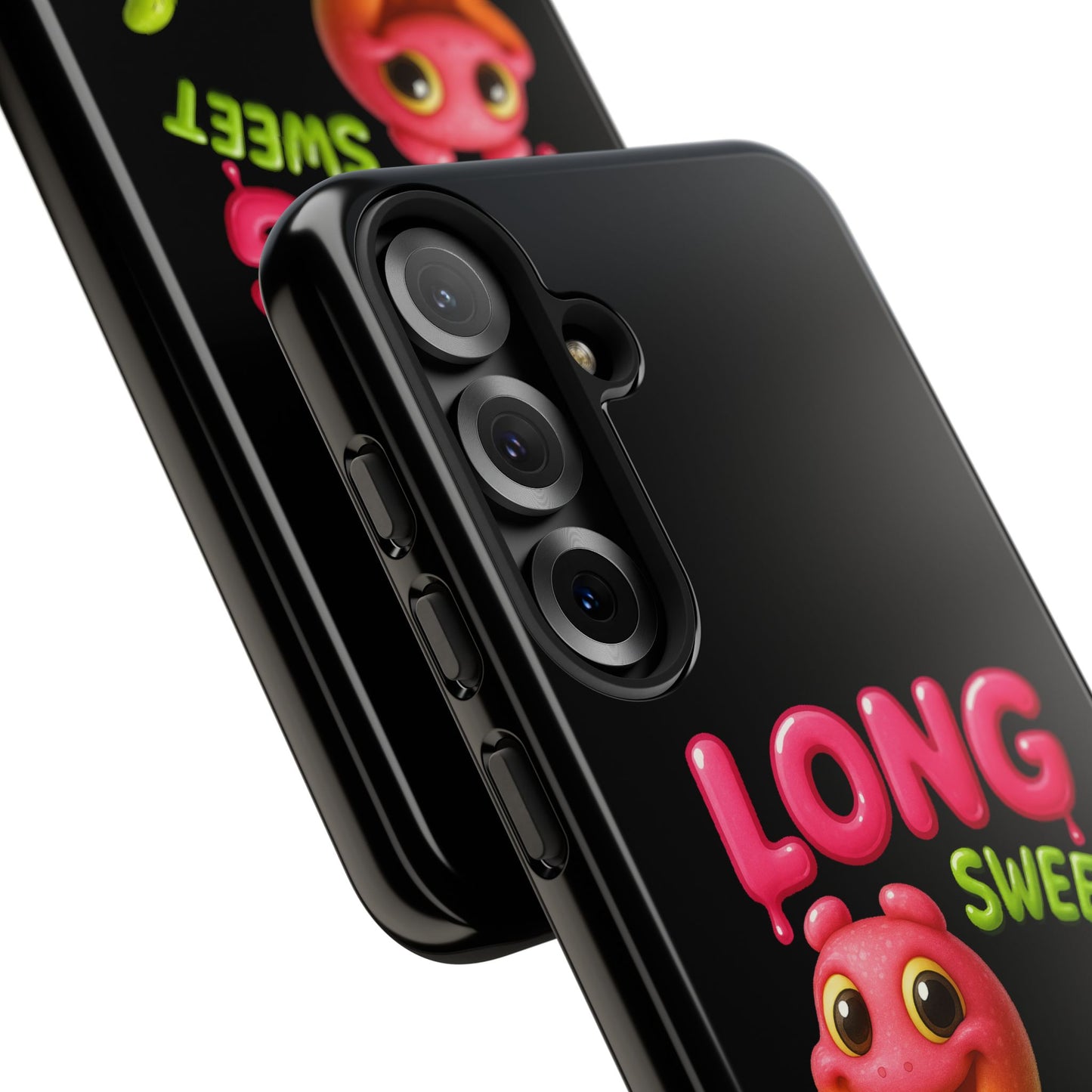 Phone Case — "Long Sweet Sticky" Cute Candy Snake Protective Case