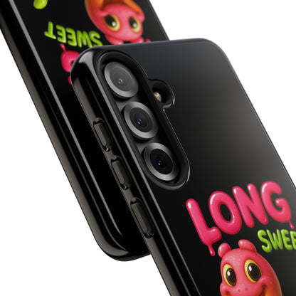 Phone Case — "Long Sweet Sticky" Cute Candy Snake Protective Case