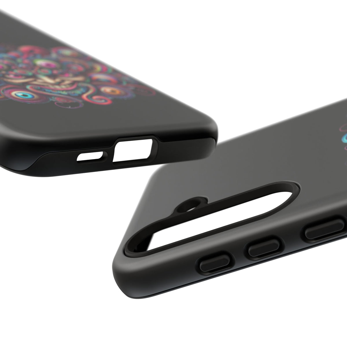 Psychedelic Smiling Eye Cluster Phone Case