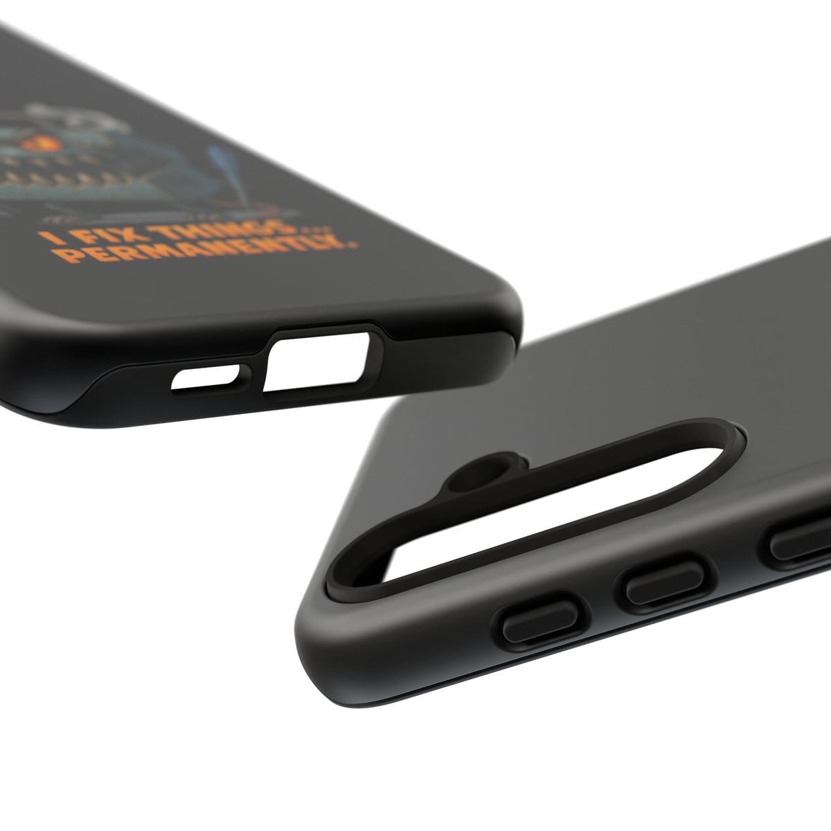 Phone Case — 'I Fix Things... Permanently' Mechanic Tool Monster Protective Case