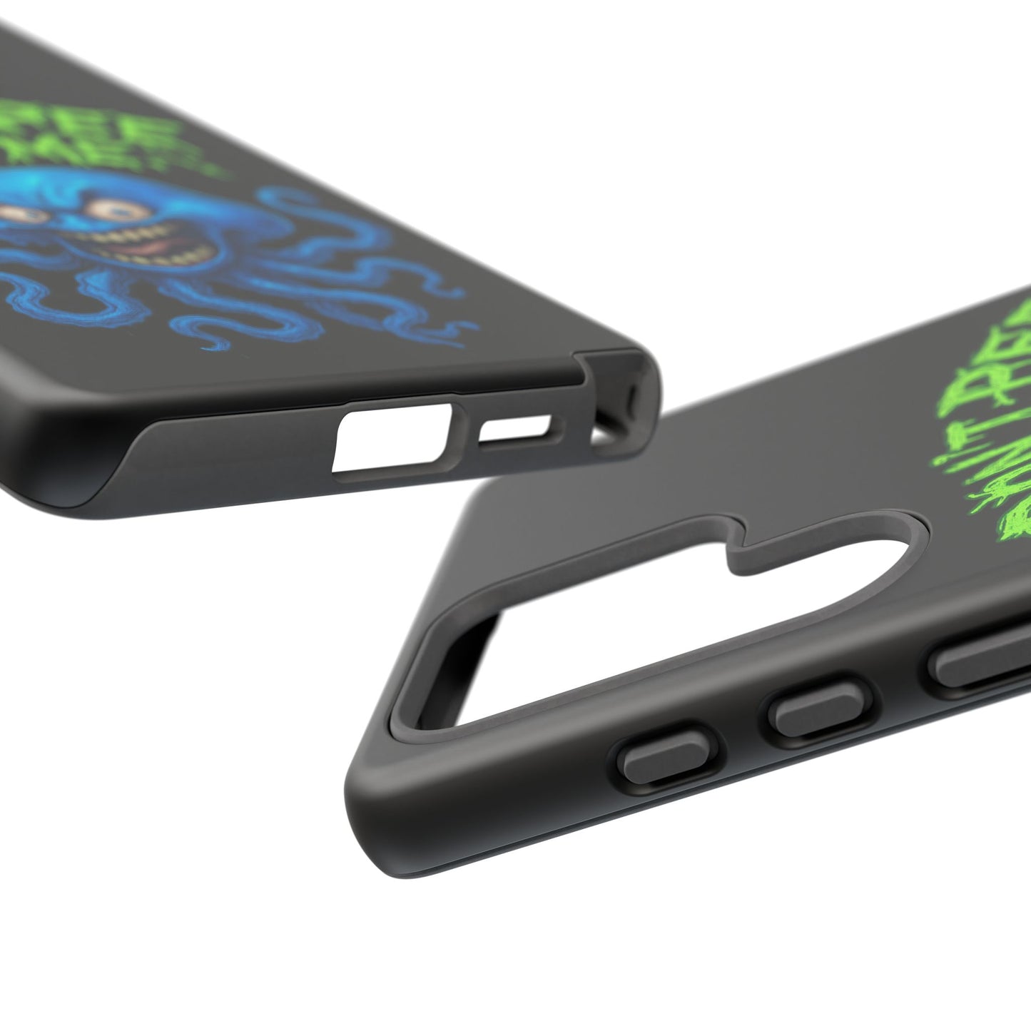 Don't Pee on Me Octopus Phone Case — Funny Grunge Protective Case