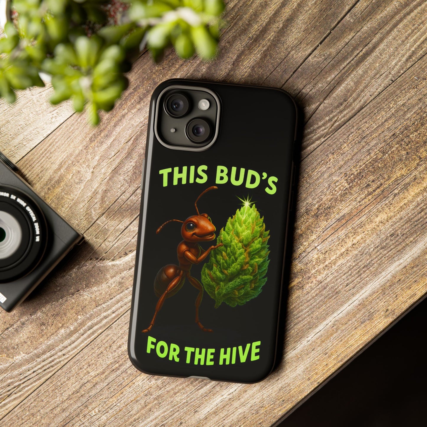 Phone Case — "This Bud's For The Hive" Ant & Hop Design