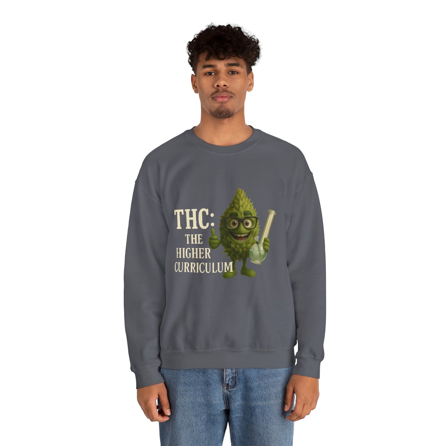 THC: The Higher Curriculum – Stoner Education Sweatshirt