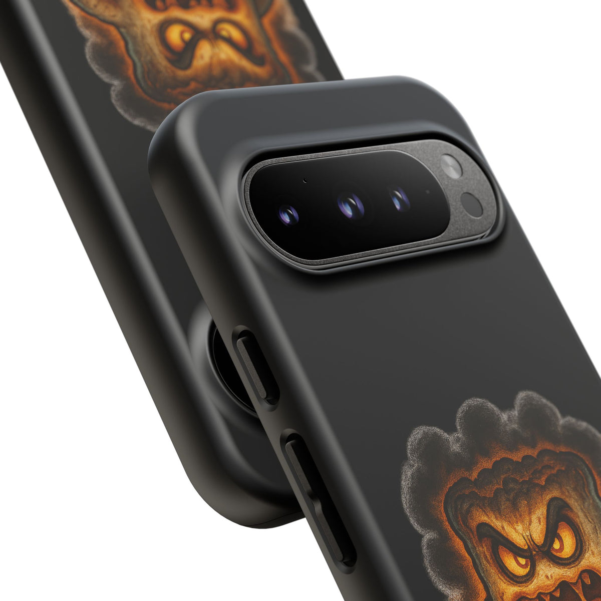 Phone Case — 'Try Me, I Dare You' Angry Lava Monster Graphic