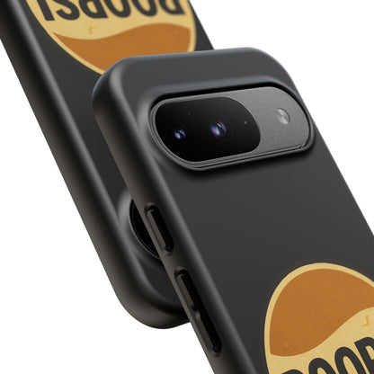 Poopsi Retro Logo Phone Case — Funny Vintage Soda-Inspired iPhone Cover
