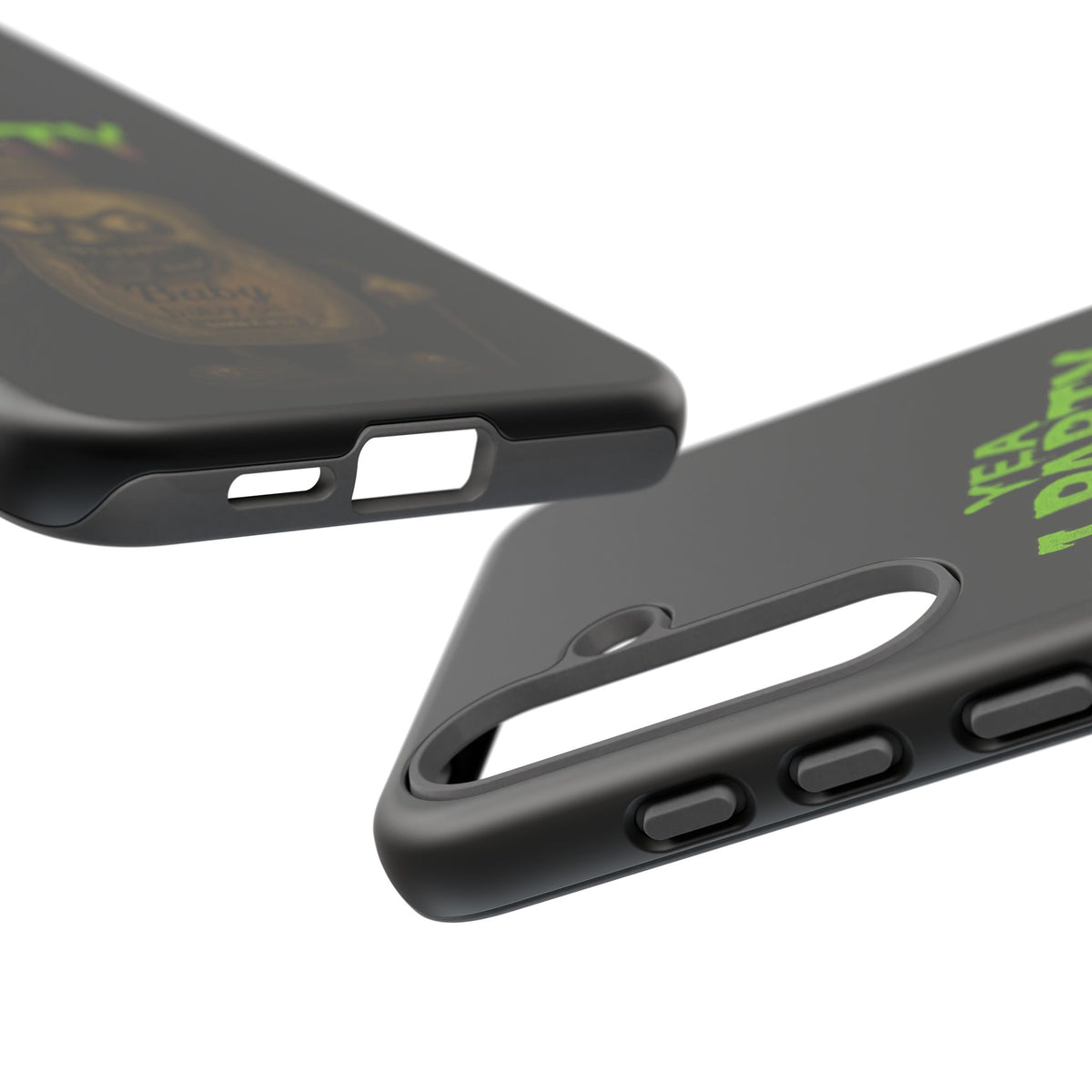 Phone Case — 'Yea I Party' Creepy Baby Bottle Graphic