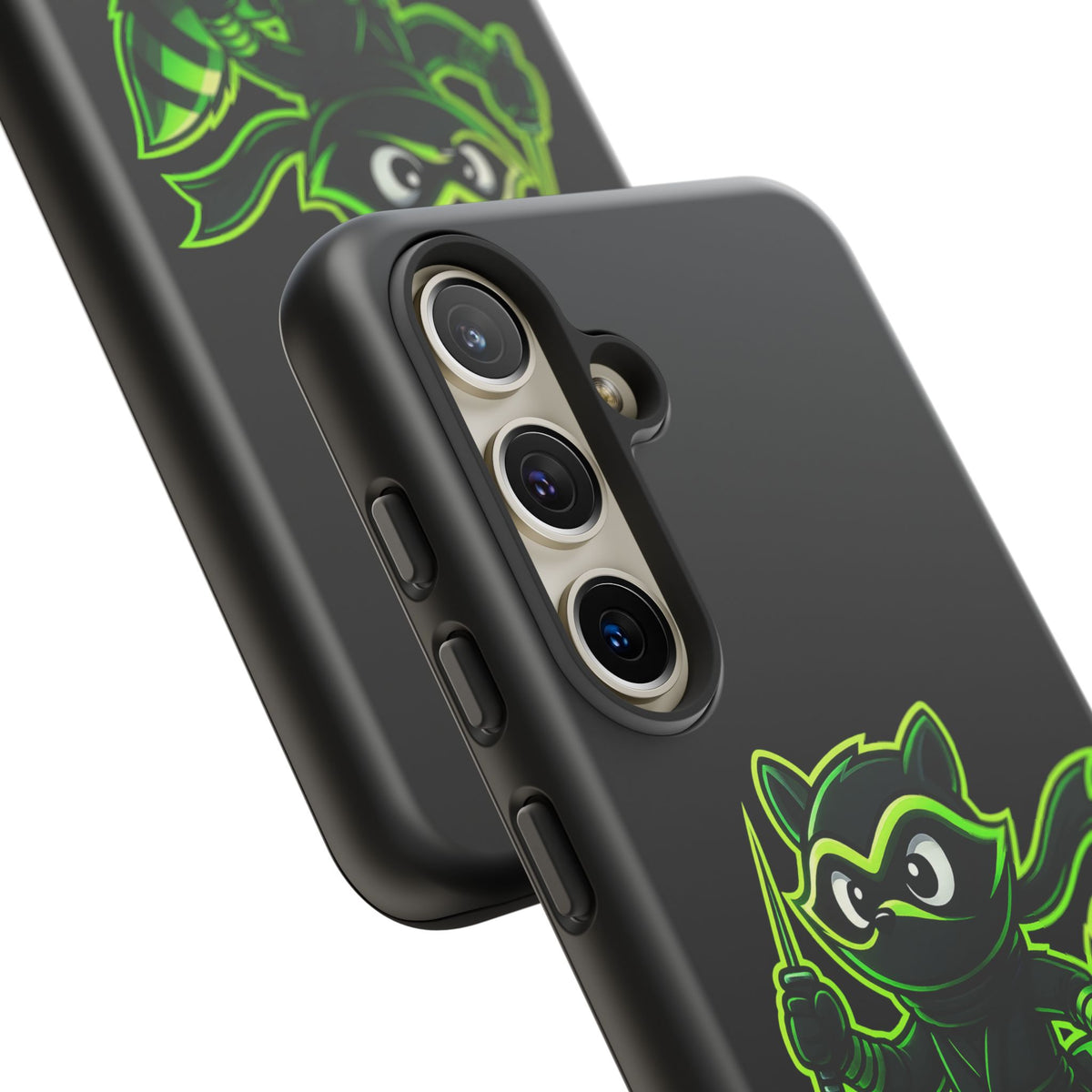 Raccoon Ninja Phone Case — "I Came. I Saw. I Raccooned." Protective iPhone Cover