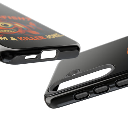 Phone Case — “Clownfish? I’m a Killer Joke.” Funny Creepy Fish Graphic