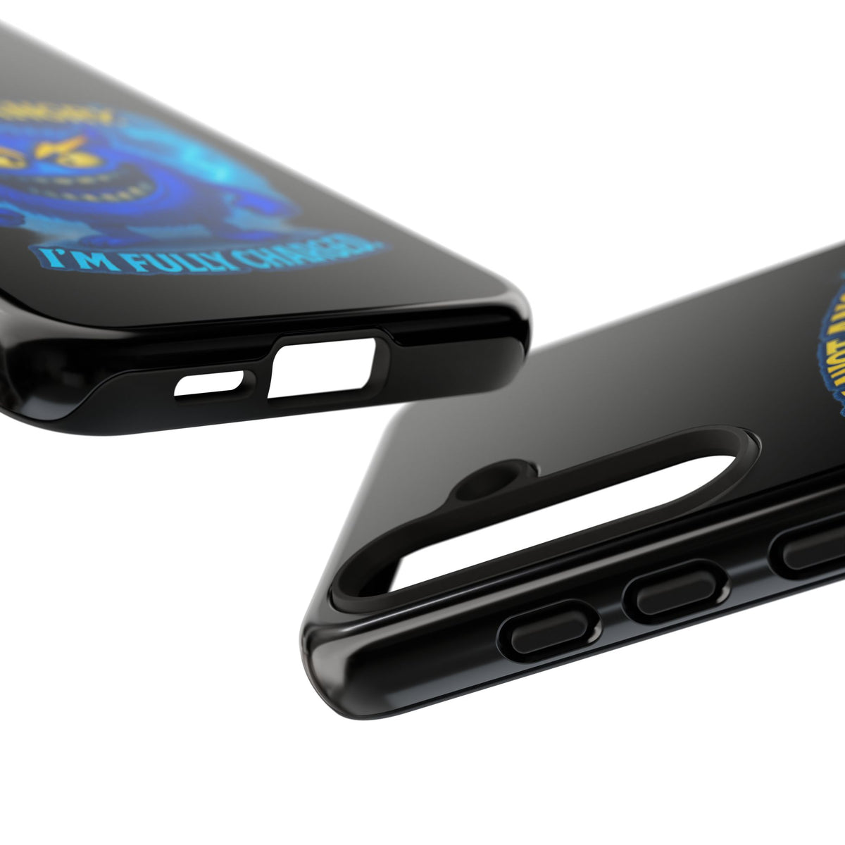 Phone Case - "I'm Not Angry, I'm Fully Charged" Electric Monster Protective Cover