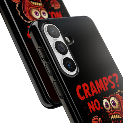 Phone Case — "Cramps? No, Wrath!" Retro Hot-Pepper Graphic