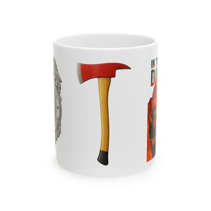 In the Heat of Danger – Firefighter Tribute Mug