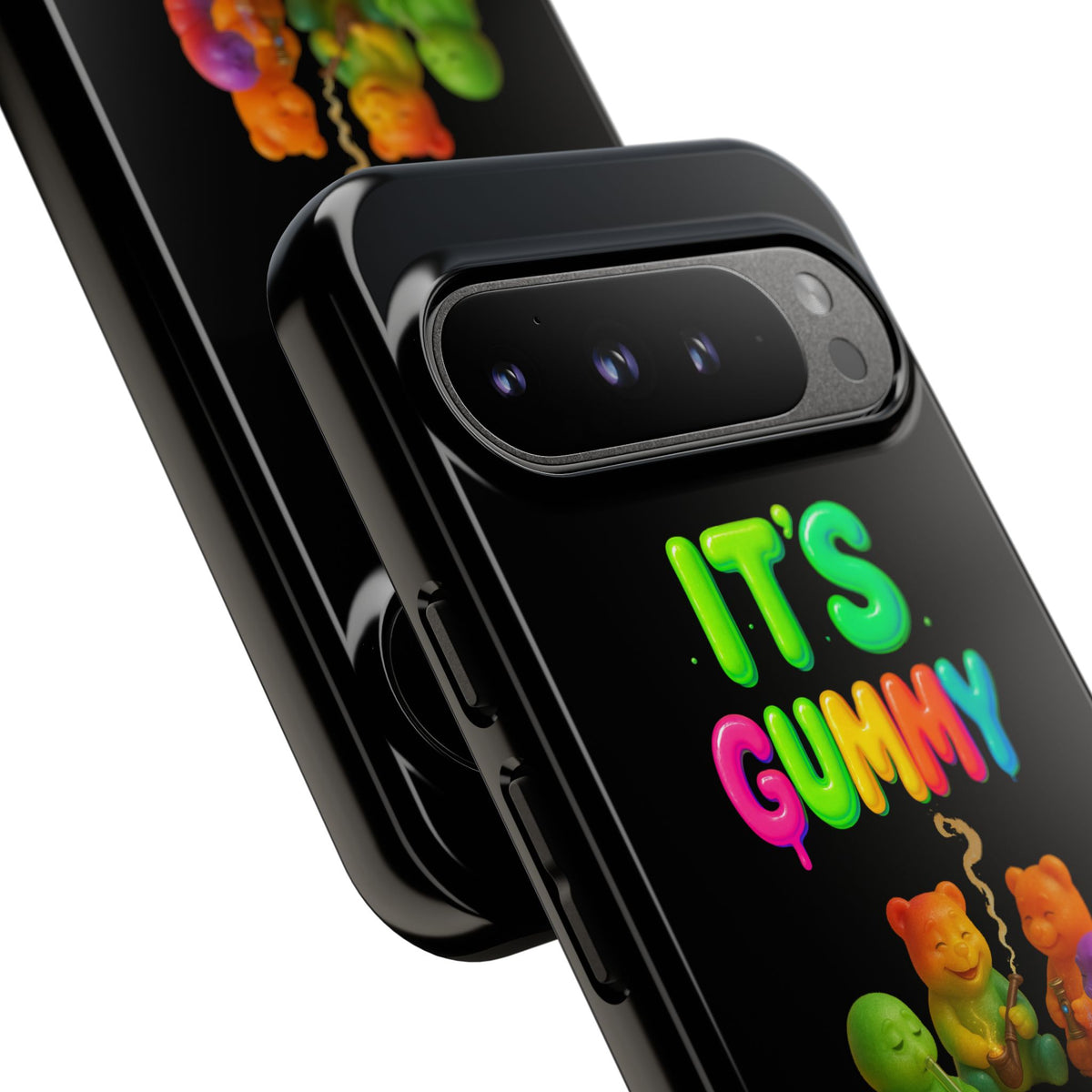 It's Gummy Nummy Time Phone Case — Colorful Gummy Bears Protective Case