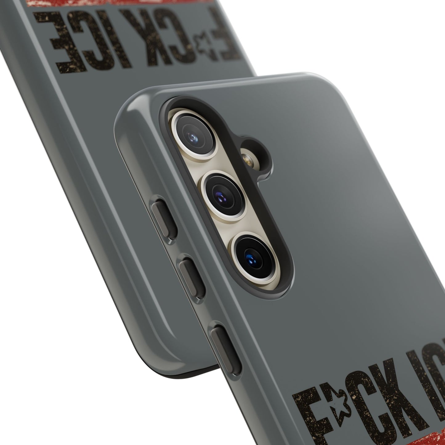 Phone Case - "F*CK ICE" Distressed Protest Design