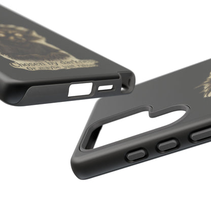 Phone Case — "Chosen by Darkness (Or Maybe Just Rabies)" Cute Creepy Lemur Design